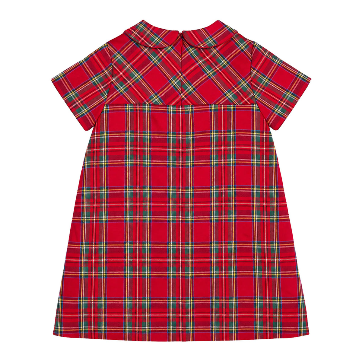 Plaid Dress with Buttons