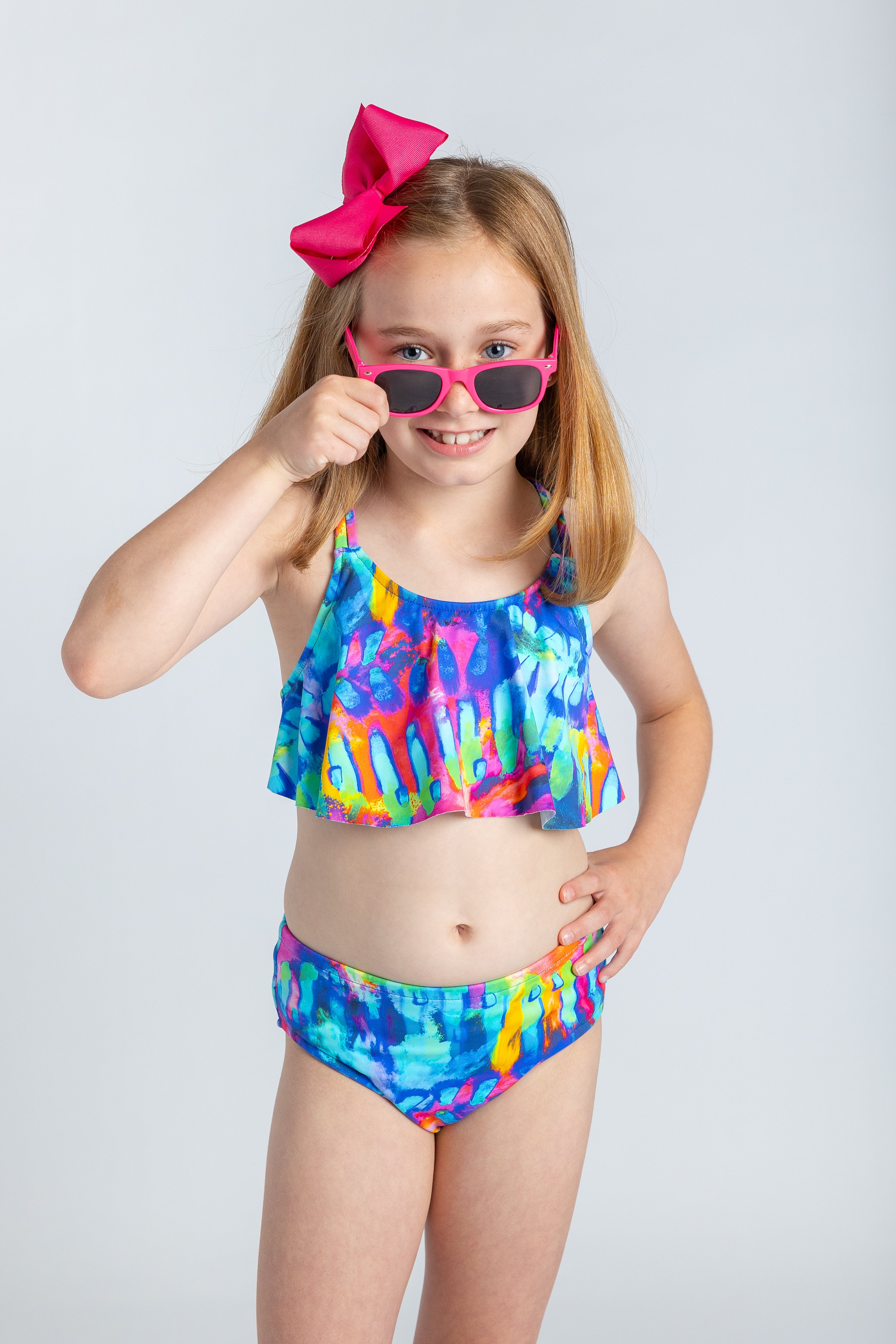 Tie Dye Flutter Bikini