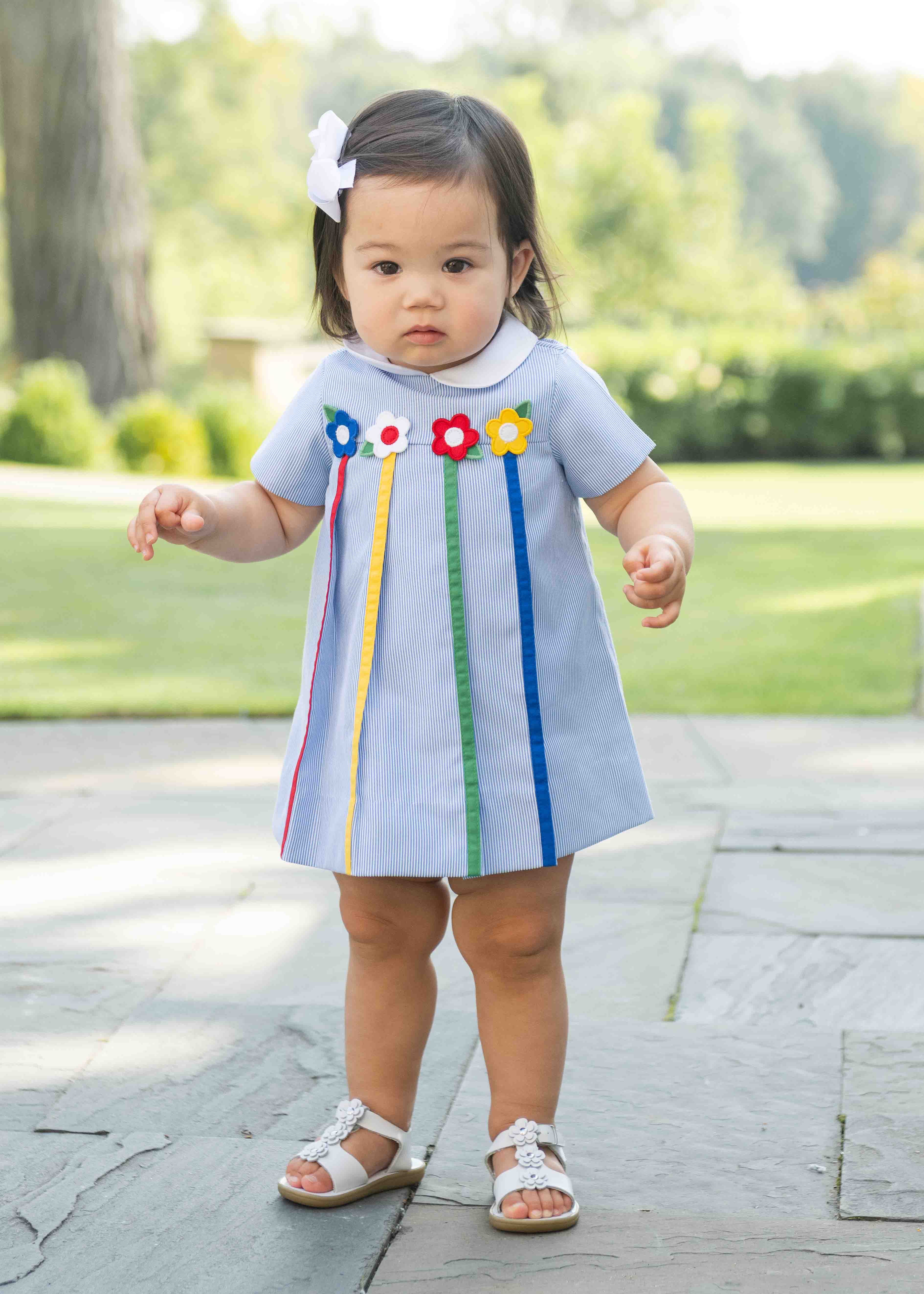 Dress With Flowers and Bloomer