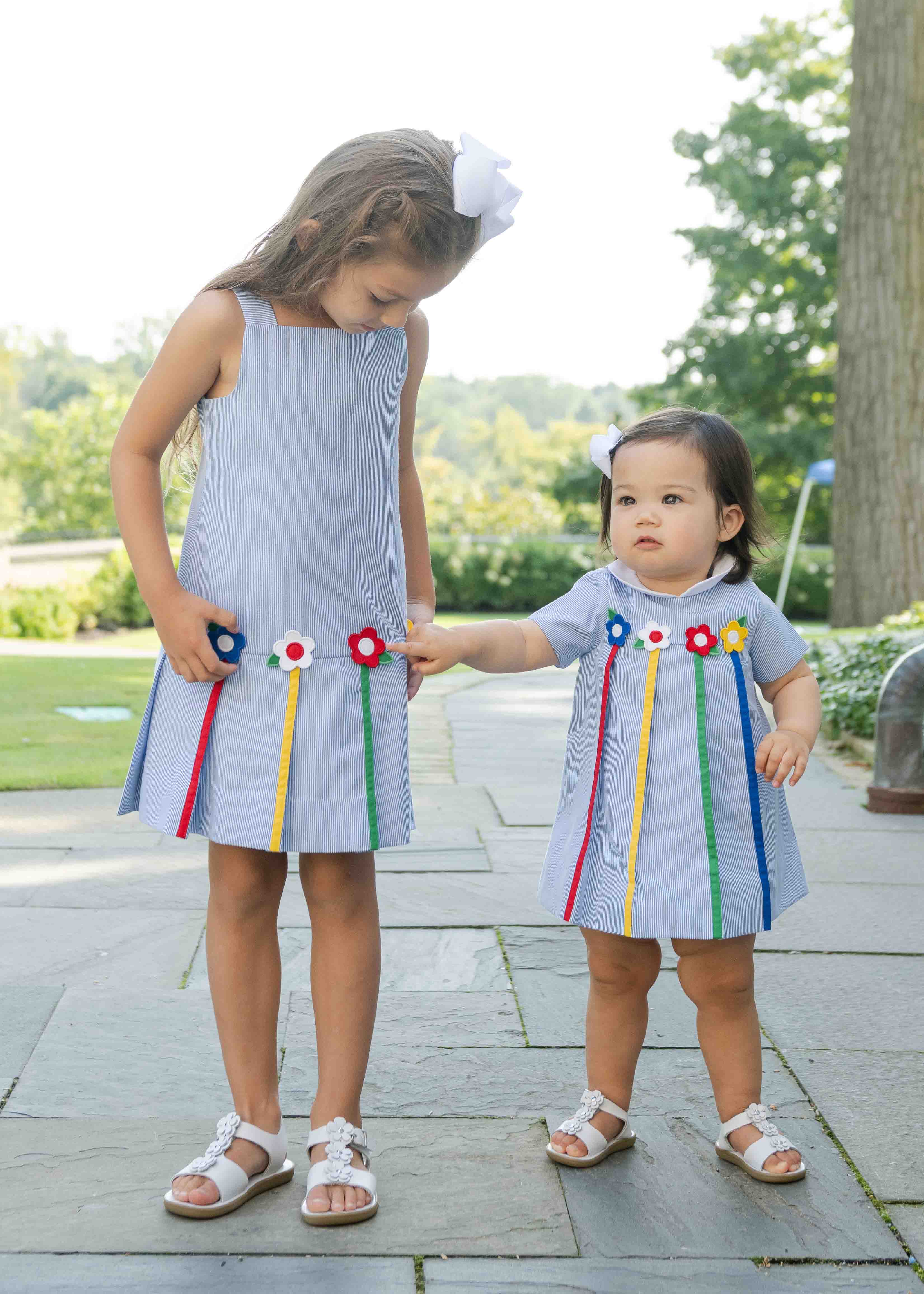 Dress With Flowers and Bloomer