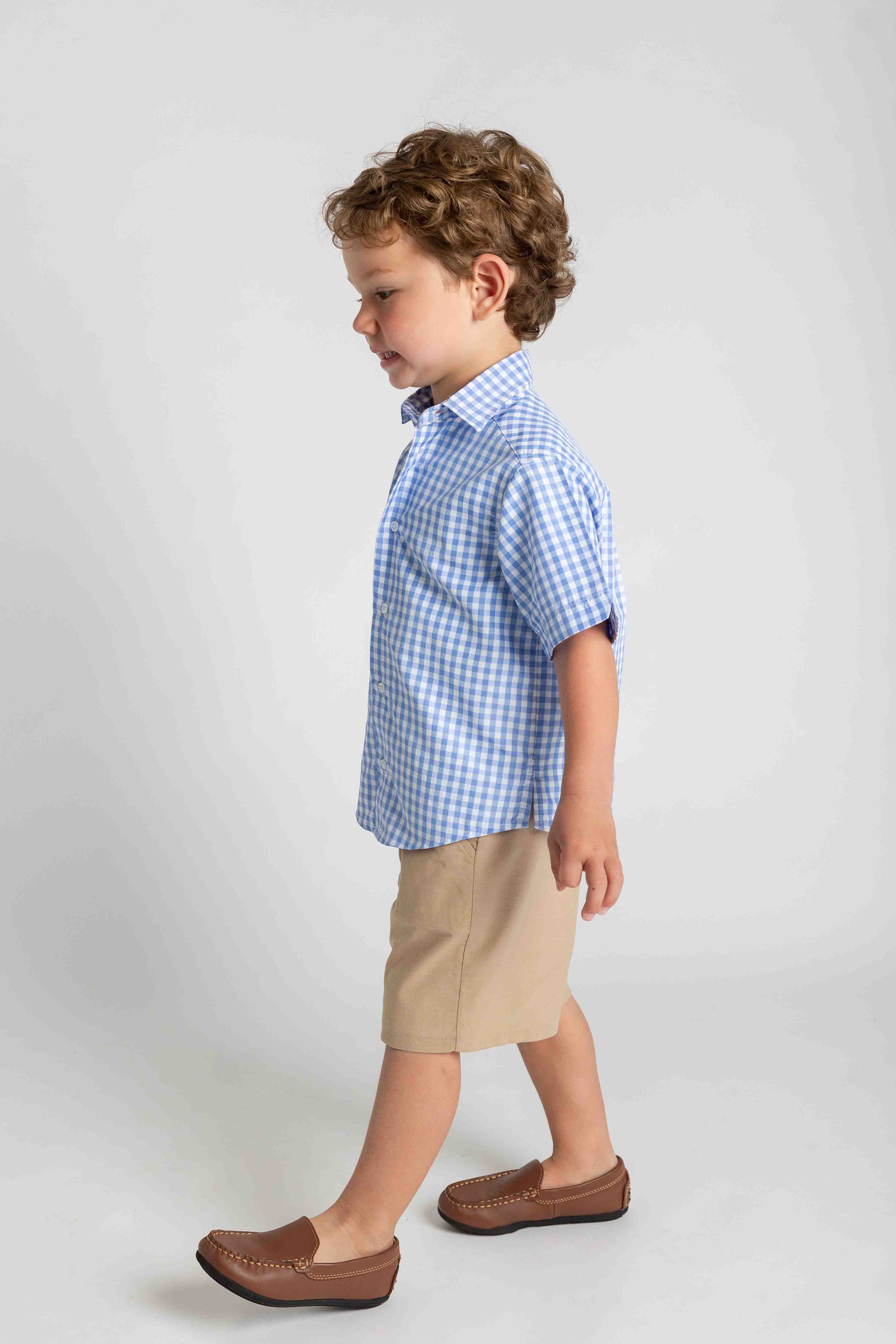 Gingham Camp Shirt
