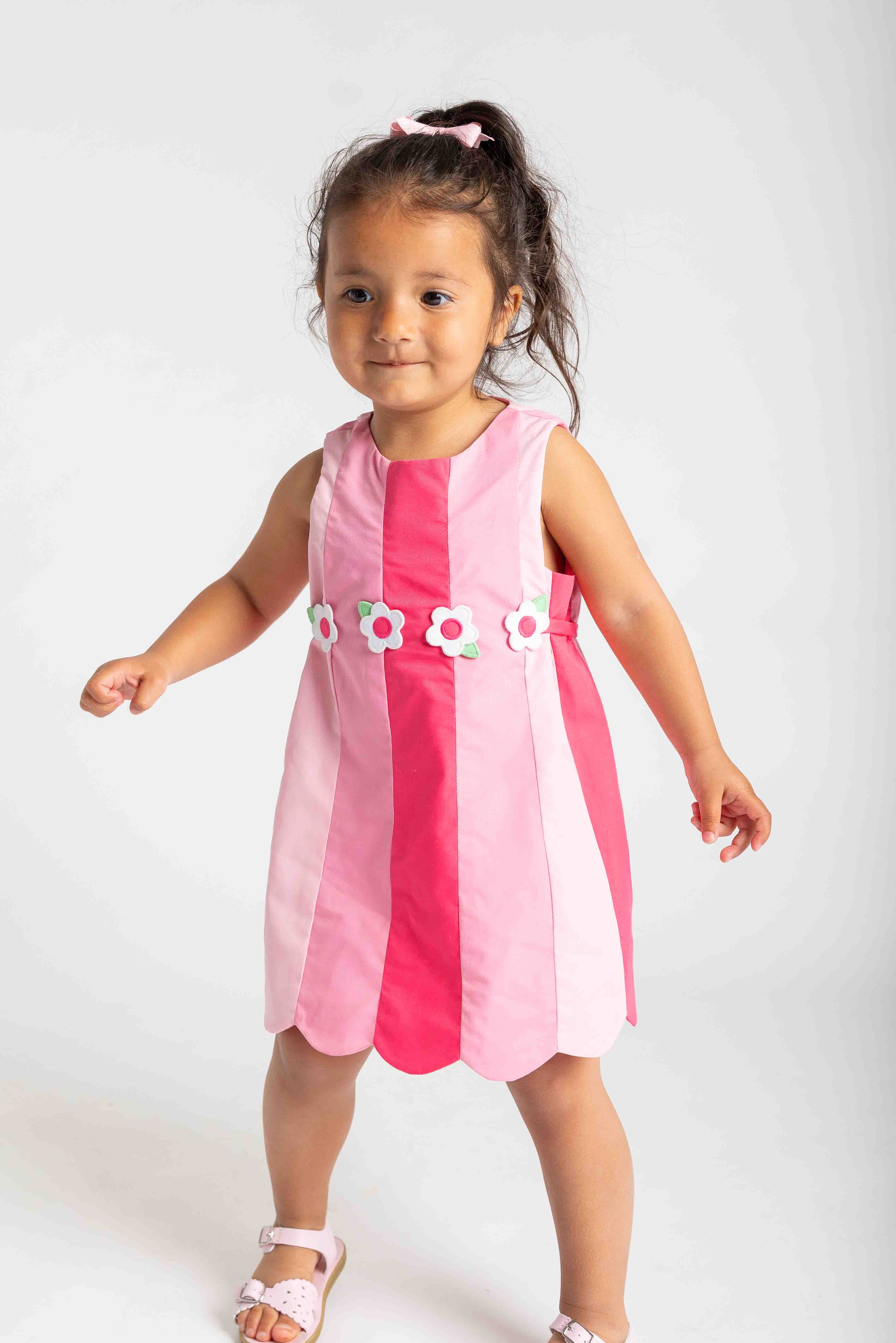 Poplin Panel Dress