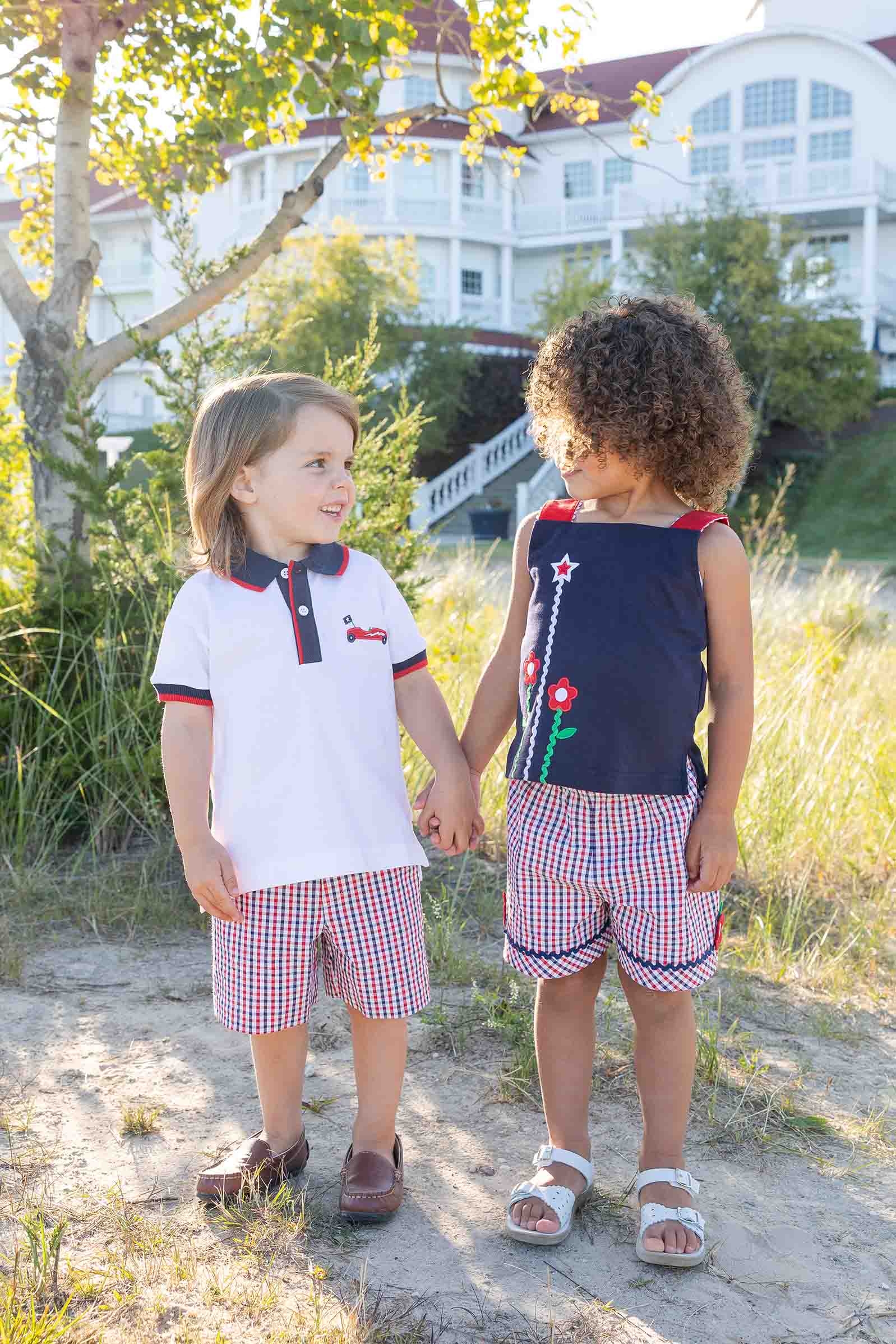 Plaid Seersucker Short | Florence Eiseman