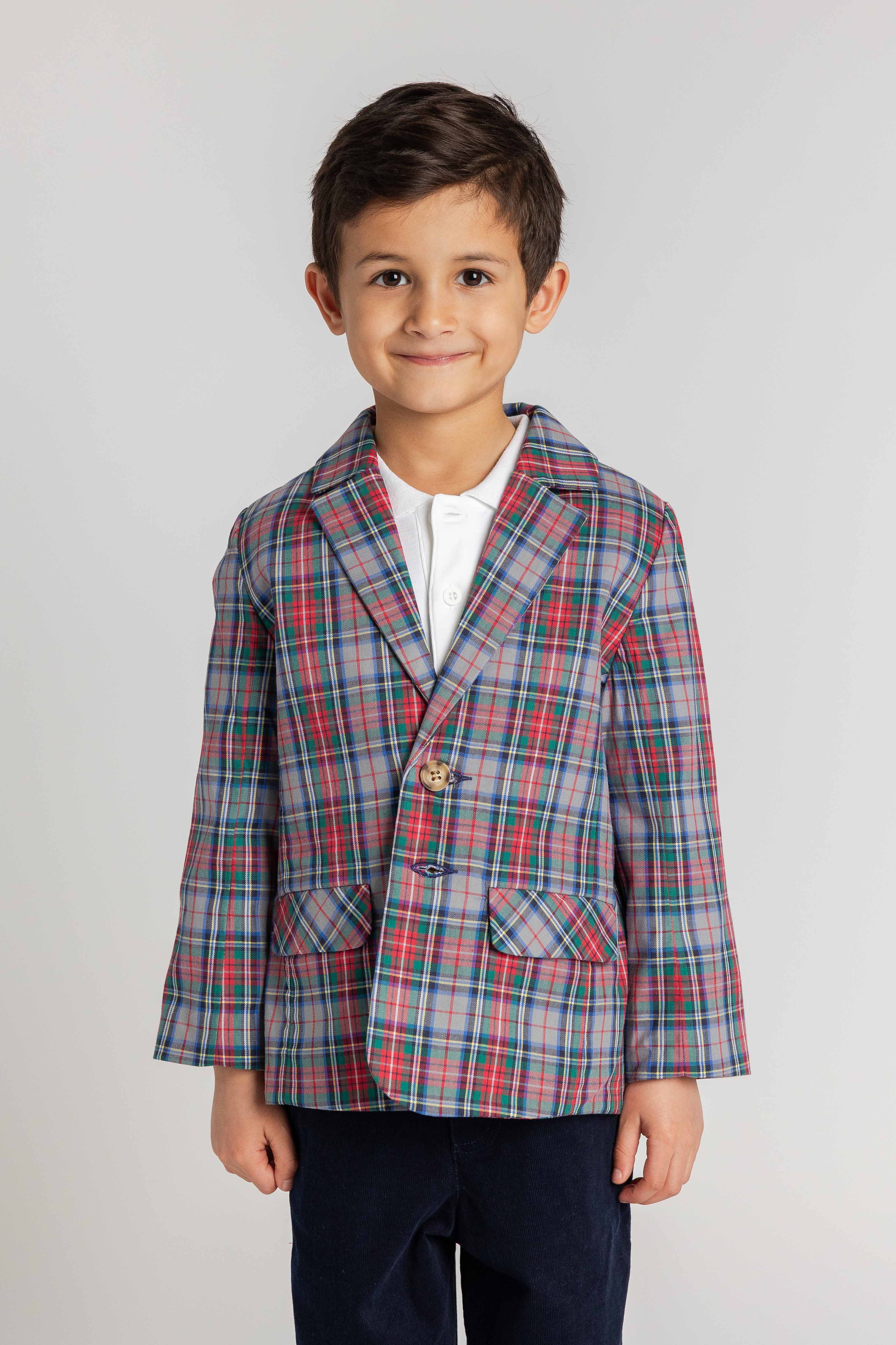 Plaid Blazer