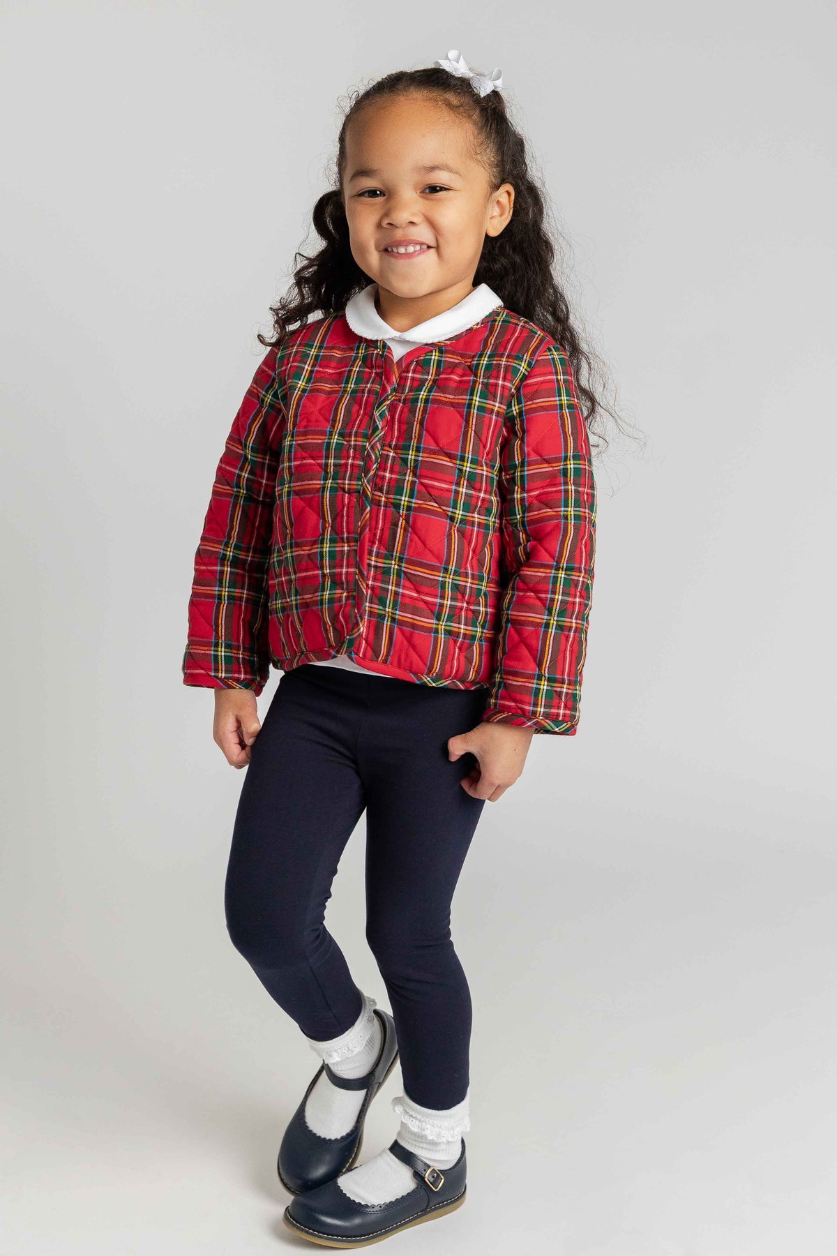 Plaid Quilted Jacket