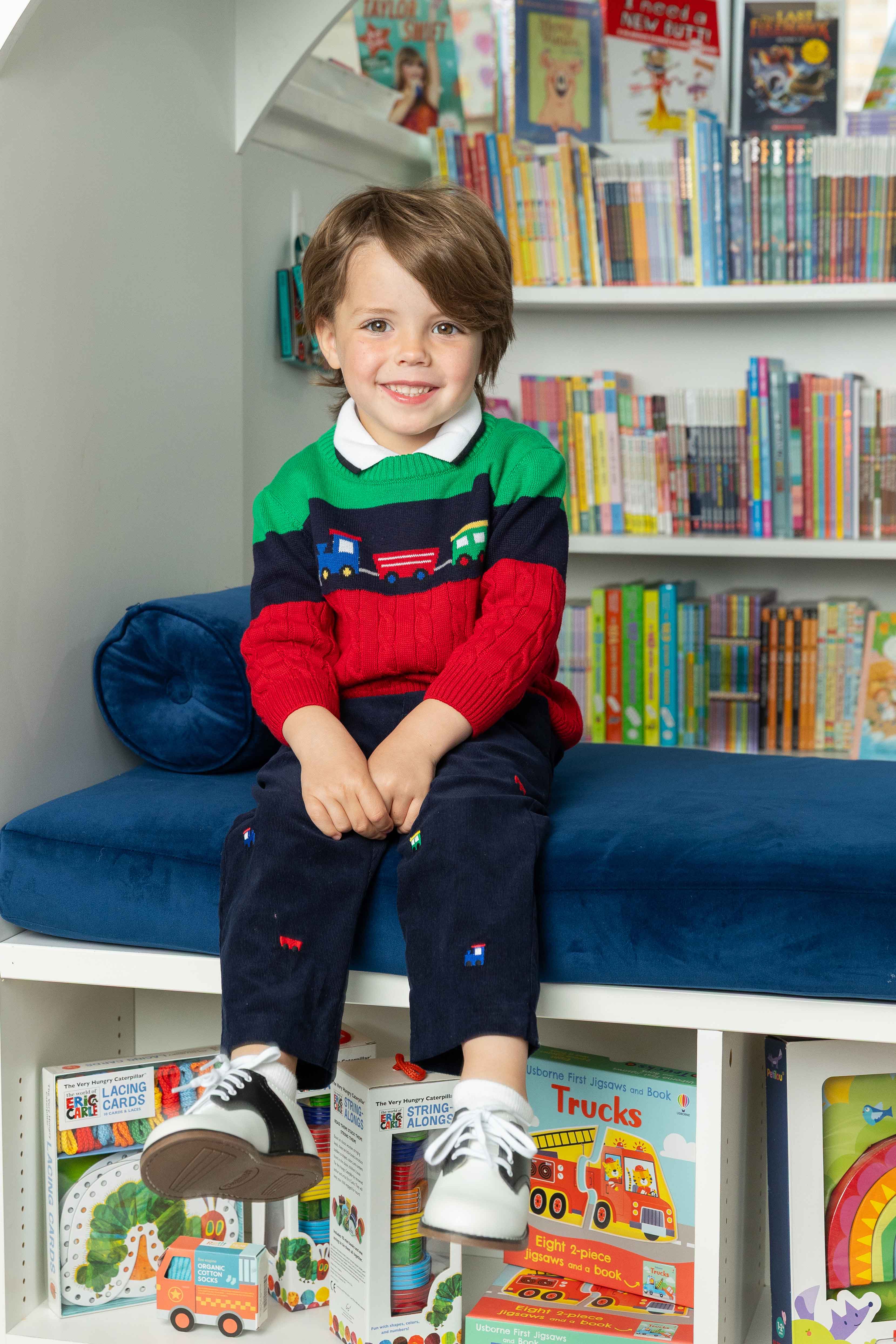 Sweater with Train