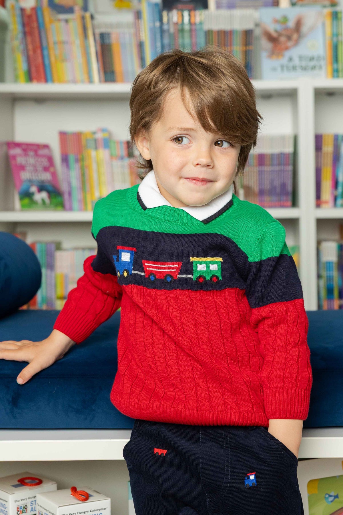 Sweater with Train