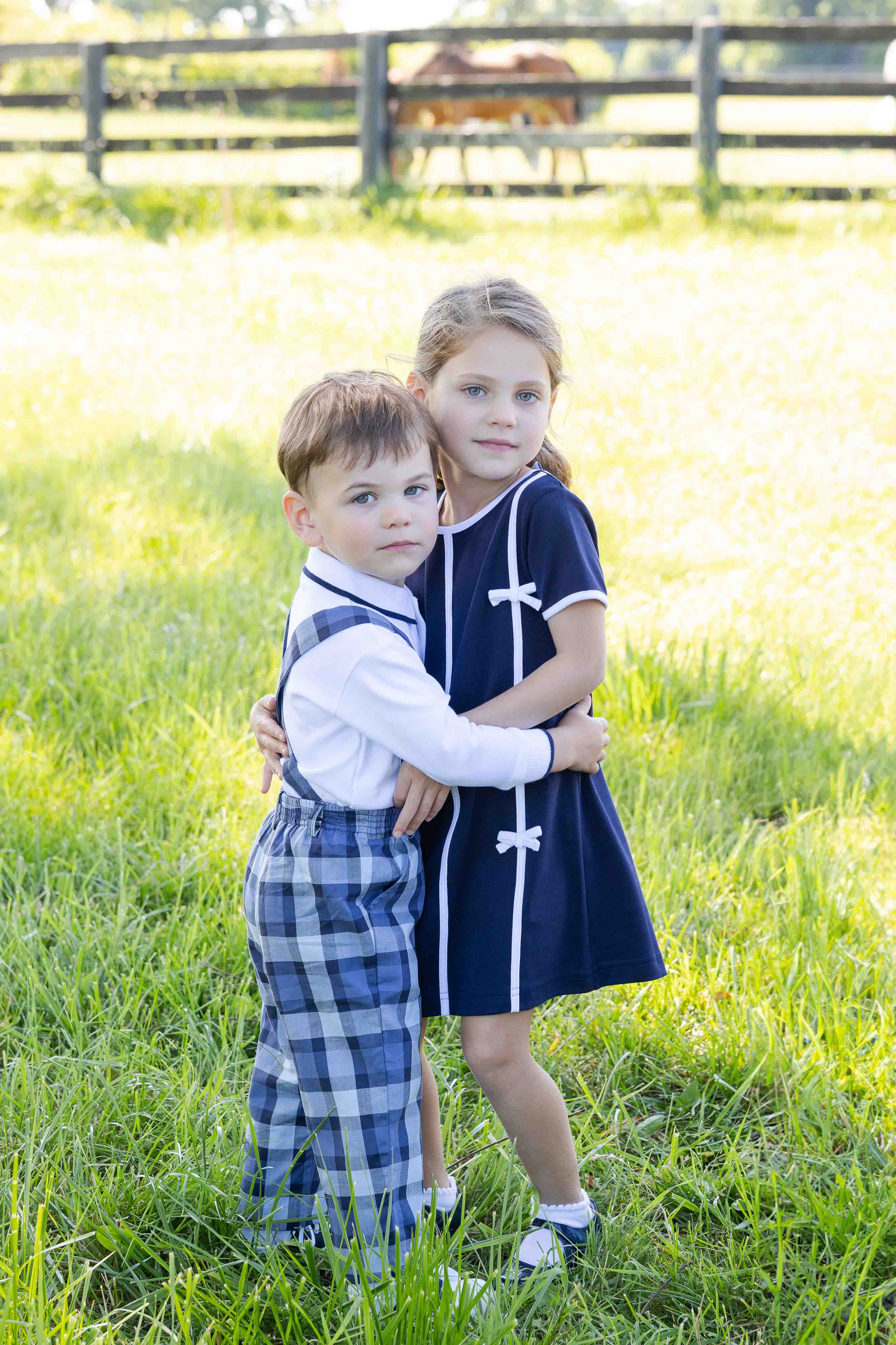 Knit Dress with Bows