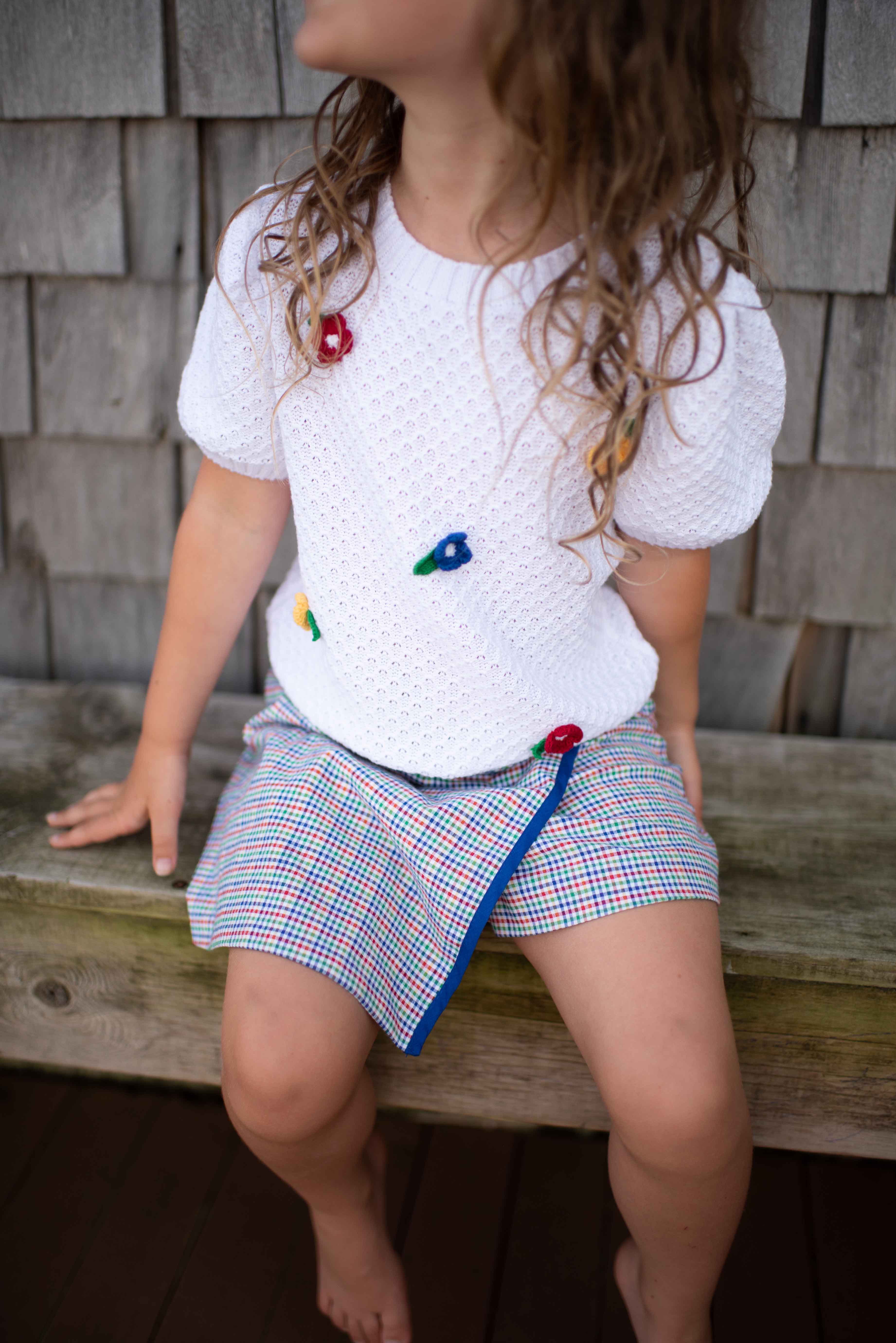 Plaid Skort