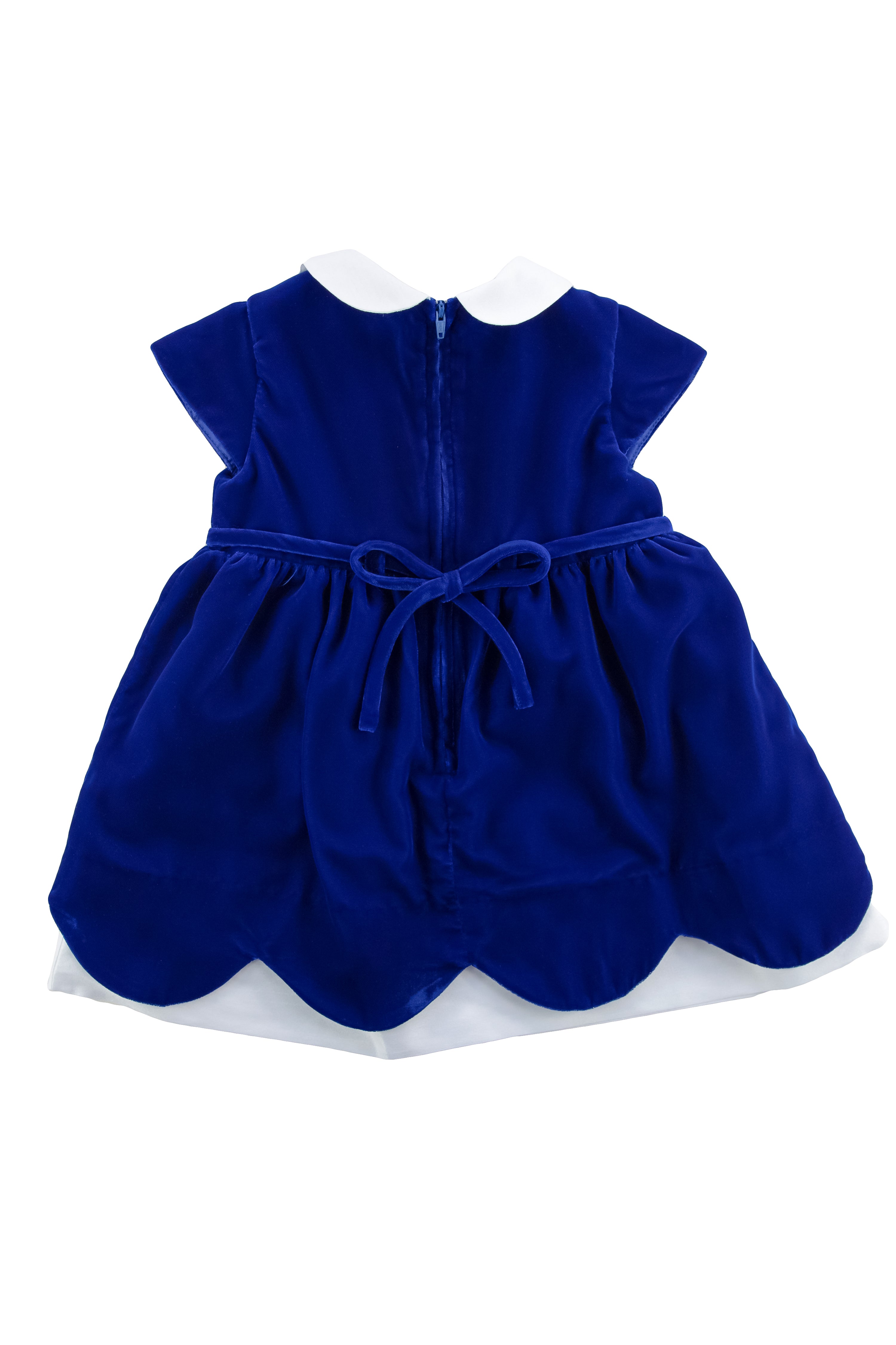 Velvet Dress With Flowers