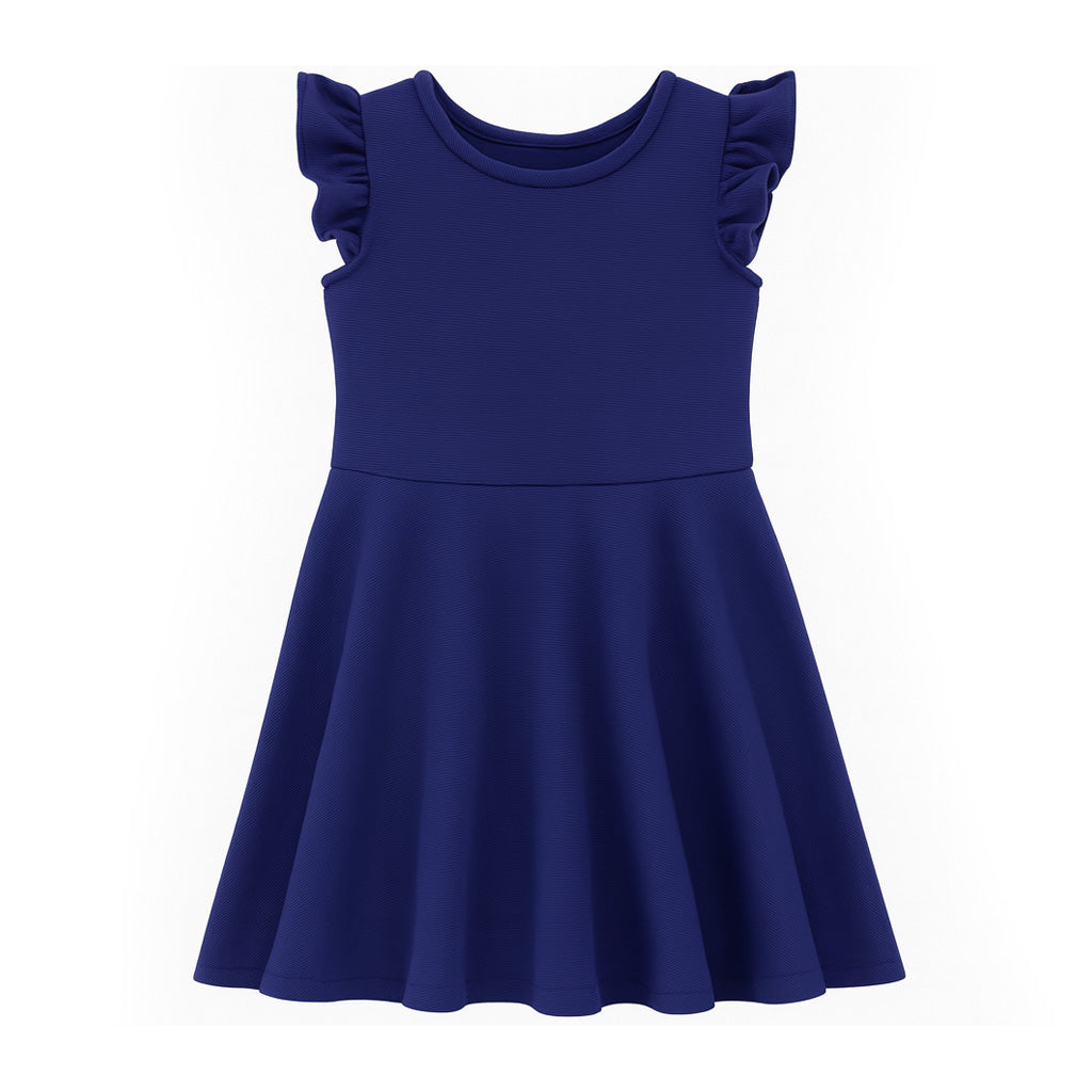 Ottoman Scuba Knit Dress