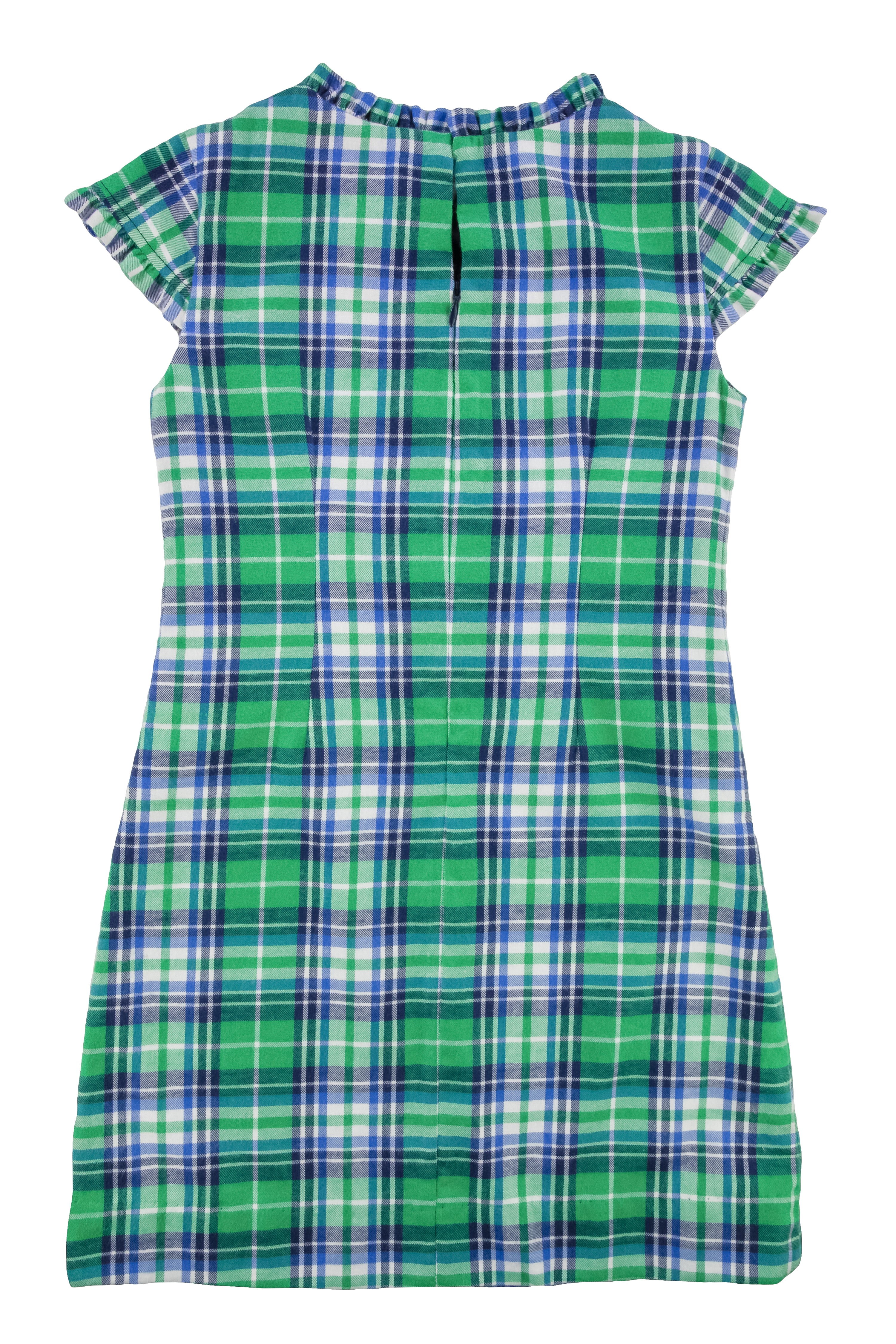 Plaid Dress With Ruffles