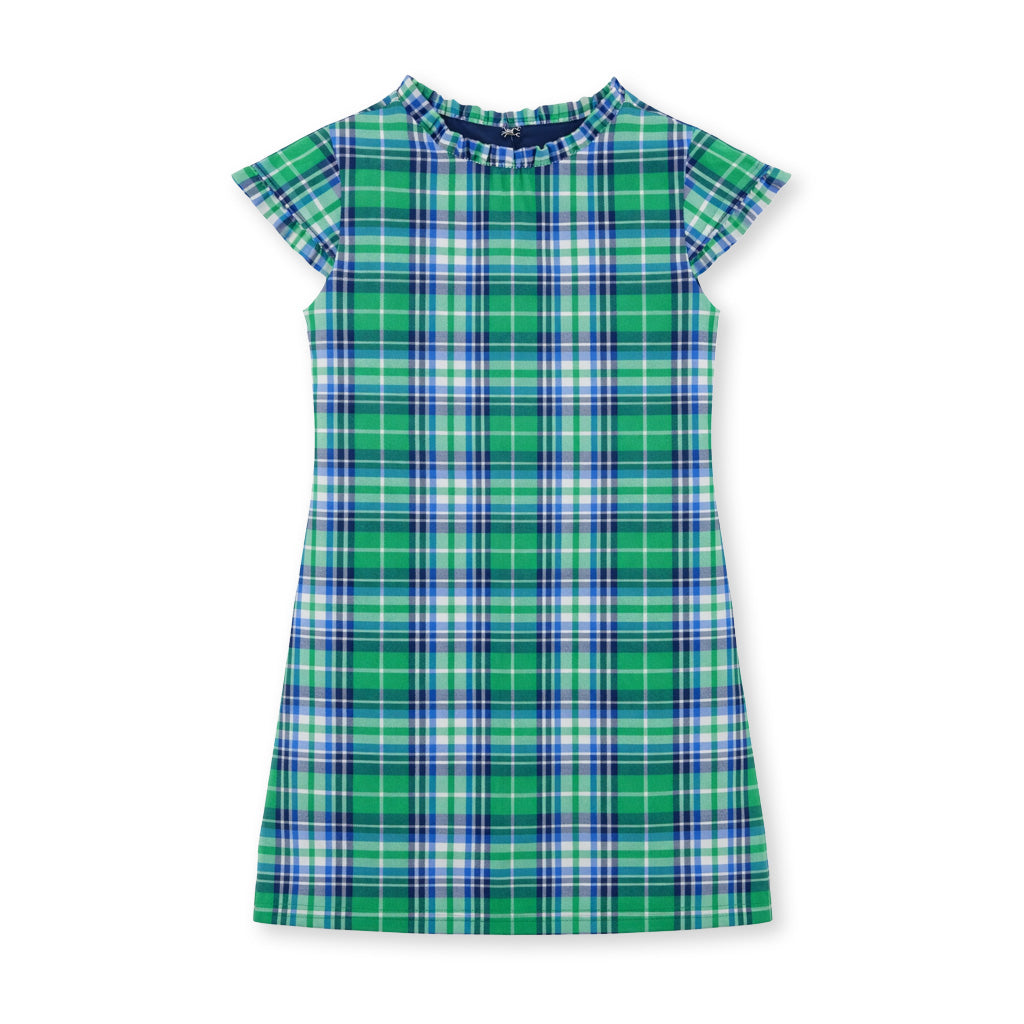 Plaid Dress With Ruffles
