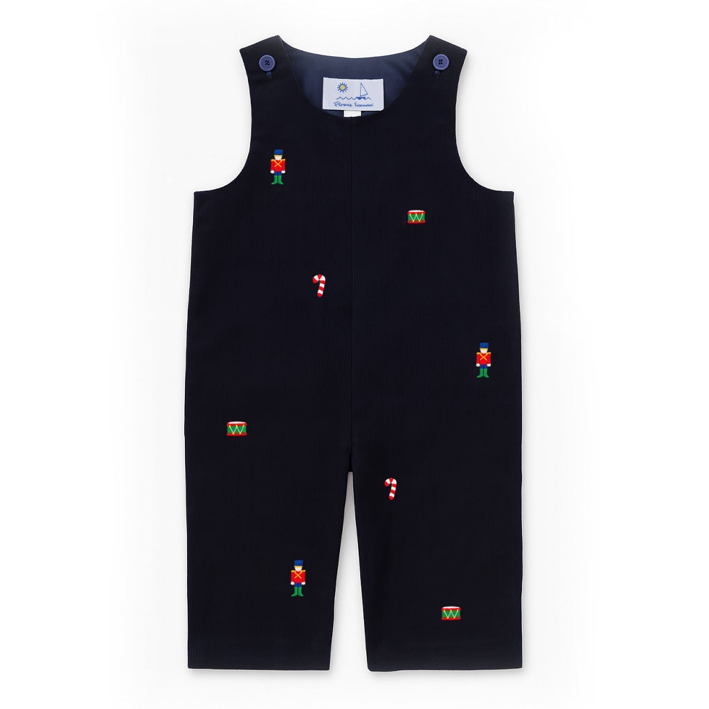Corduroy Longall w/ Allover Embroidery
