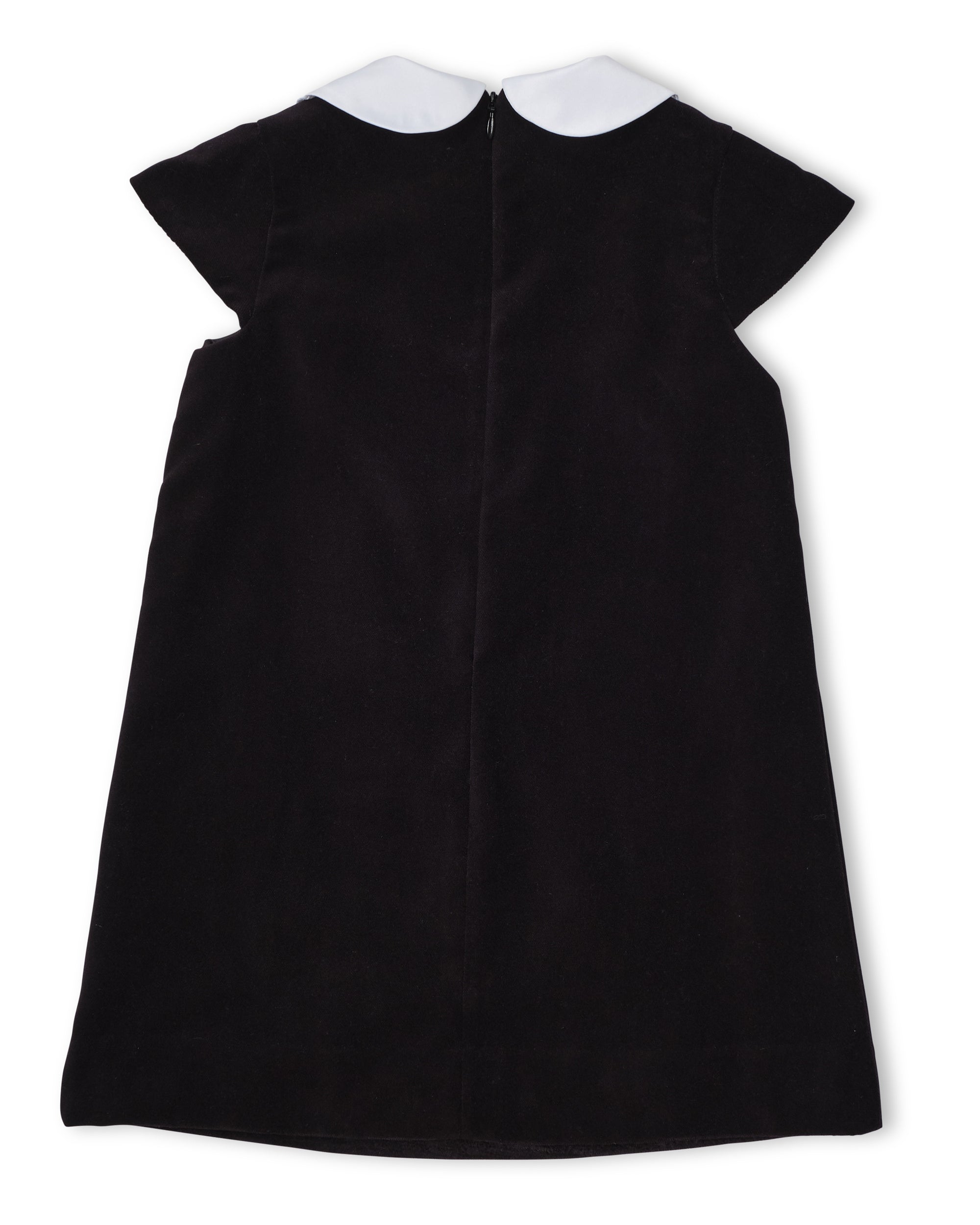 Velvet Dress With Flowers