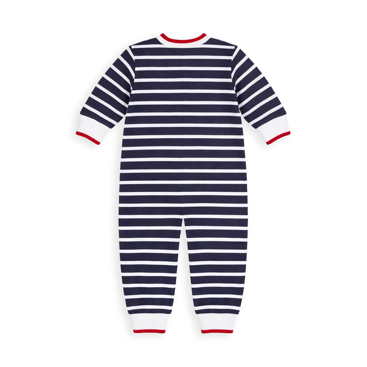 Stripe Knit Longall with Golf Cart & Christmas Tree