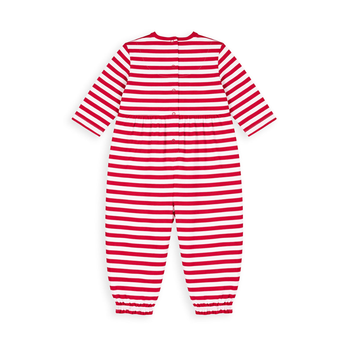 Stripe Knit Longall with Scotties & Heart