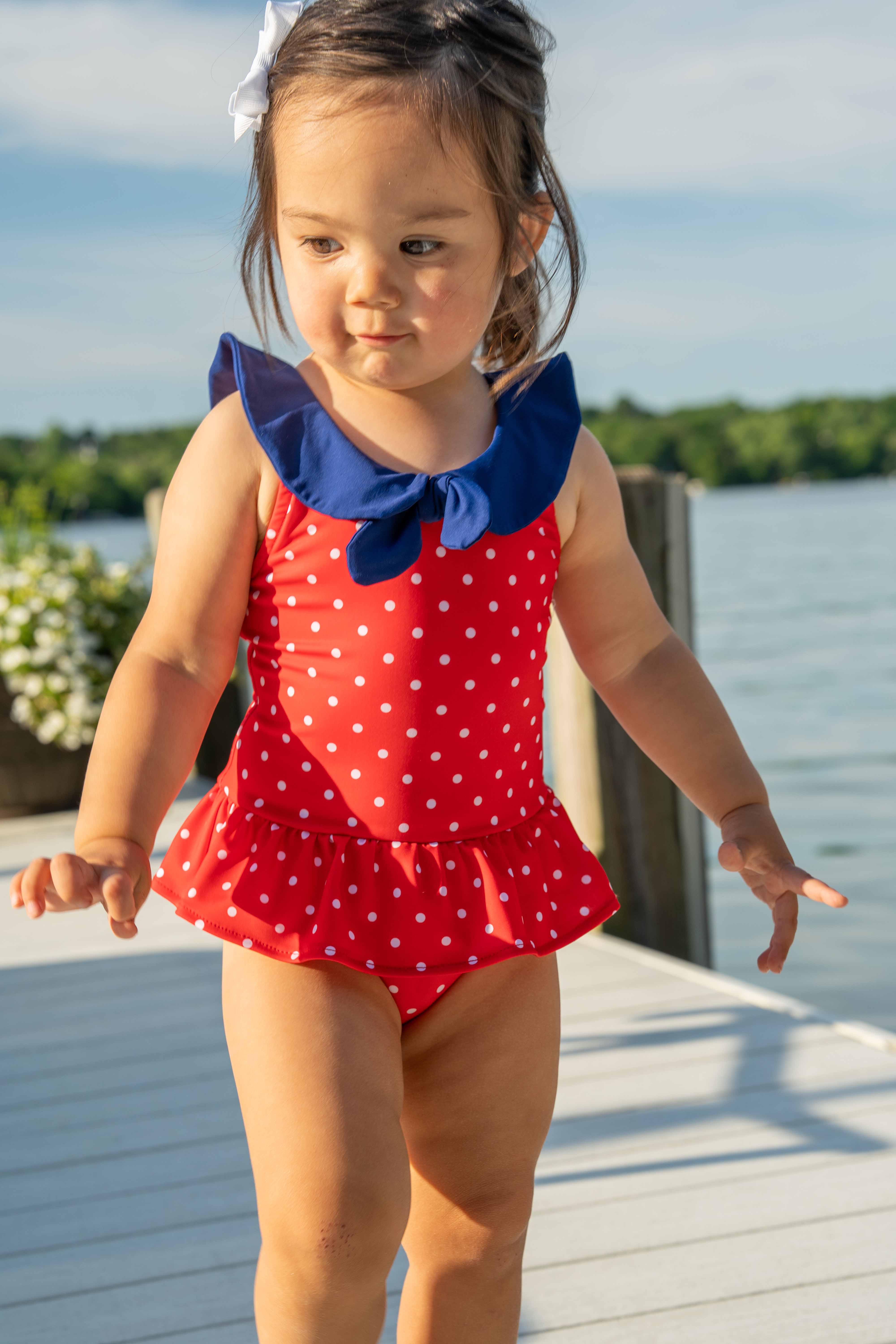 Patchwork Floral Swimsuit