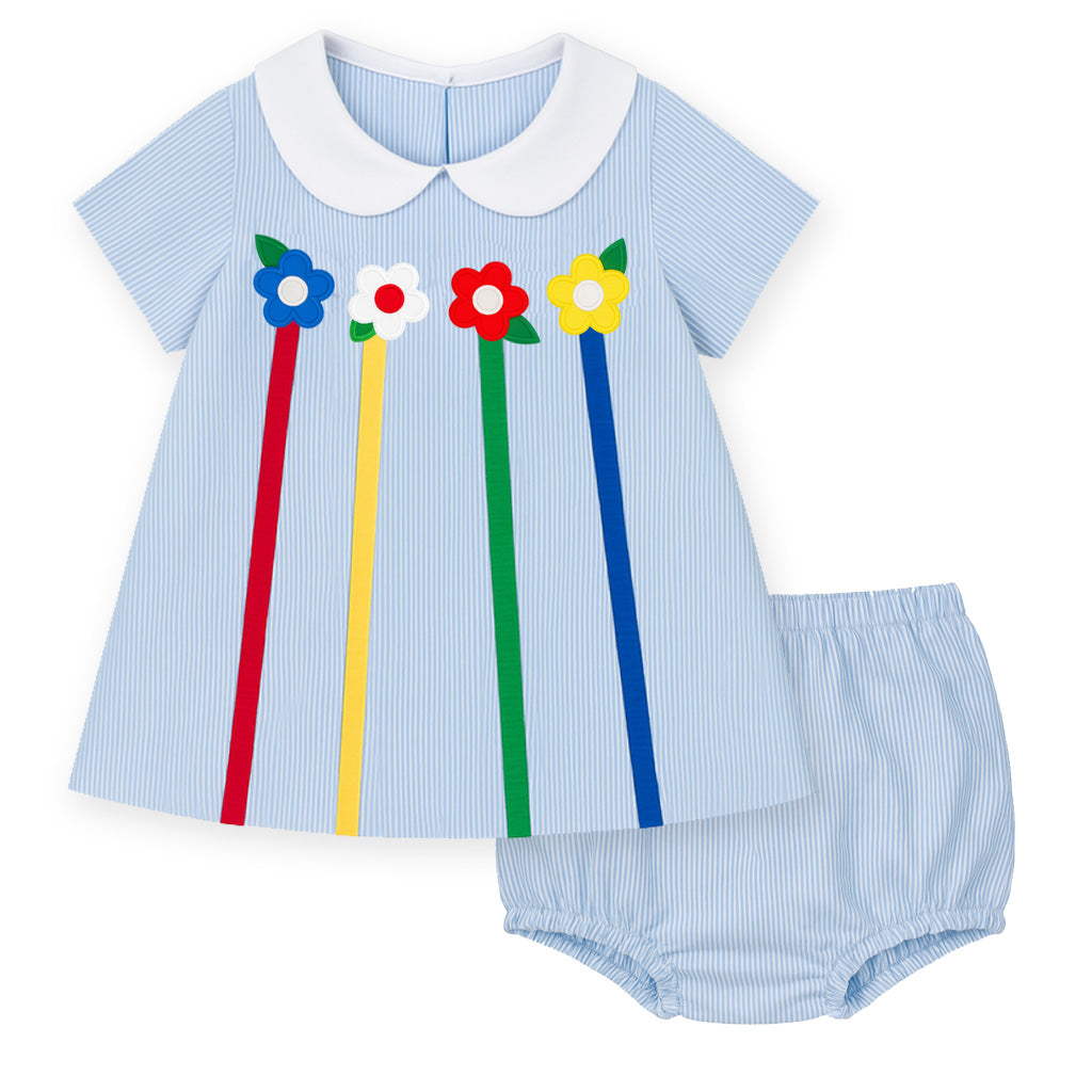 Dress With Flowers and Bloomer