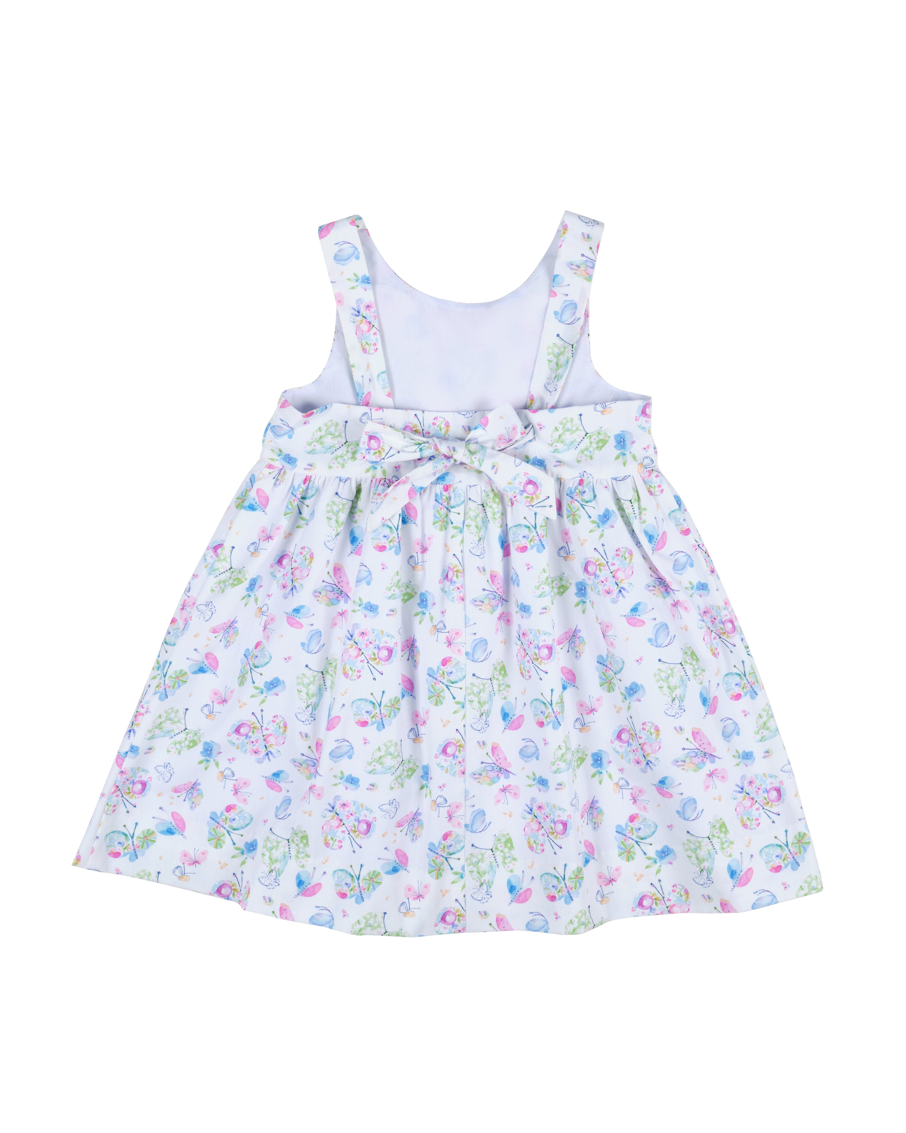 Butterfly Print Dress with Butterfly