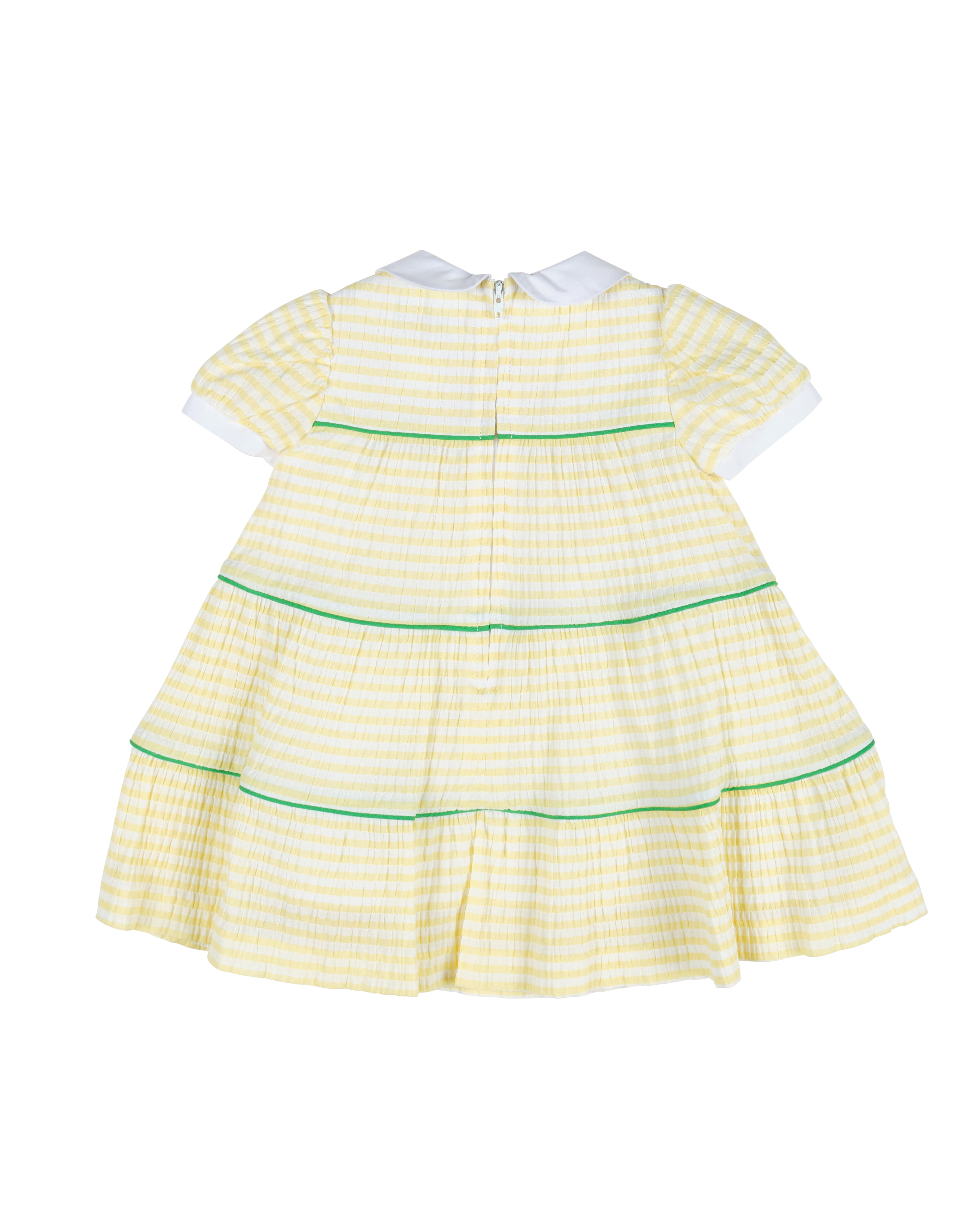 Stripe Dress With Flowers