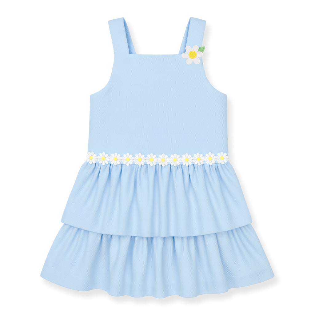 Pique Dress with Daisies