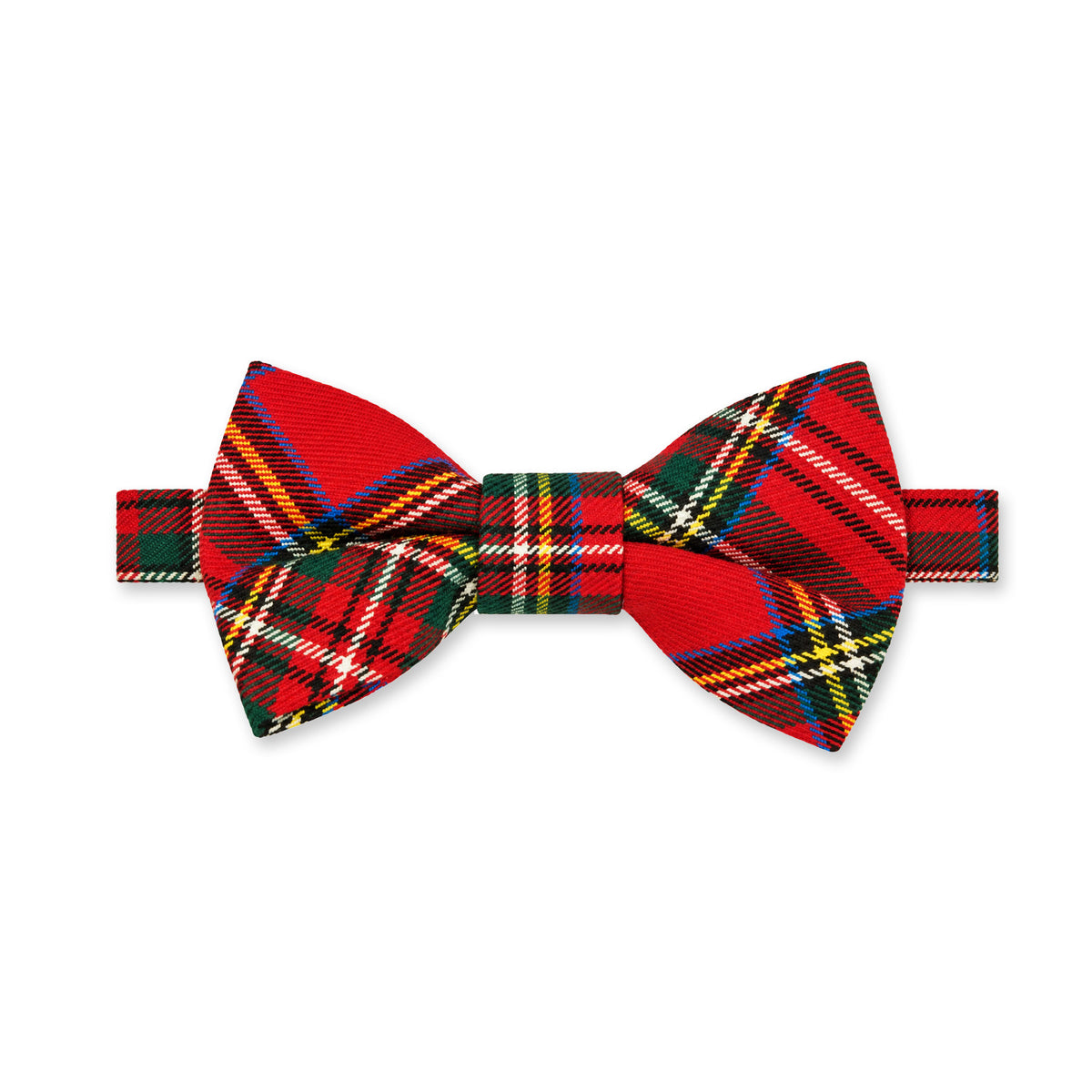 Plaid Adjustable Bow Tie