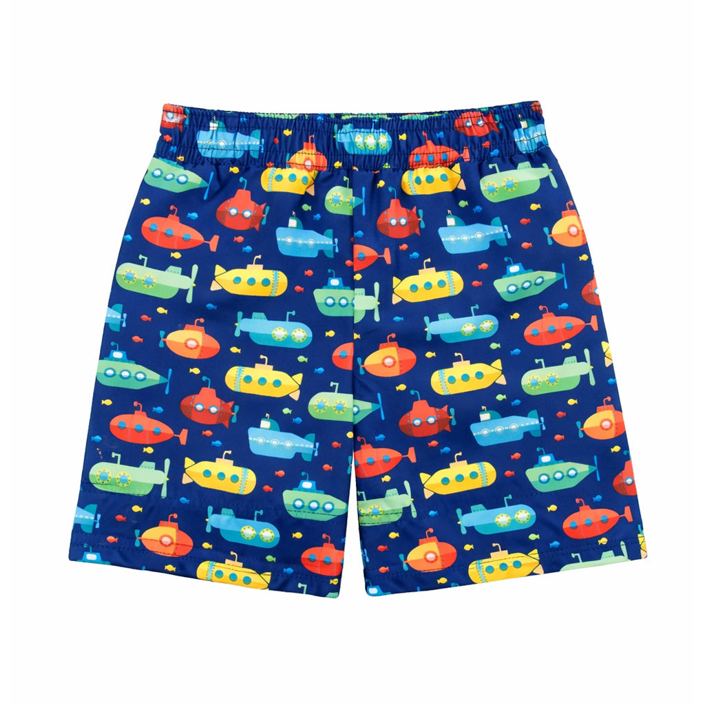 Submarine Print Swim Trunk