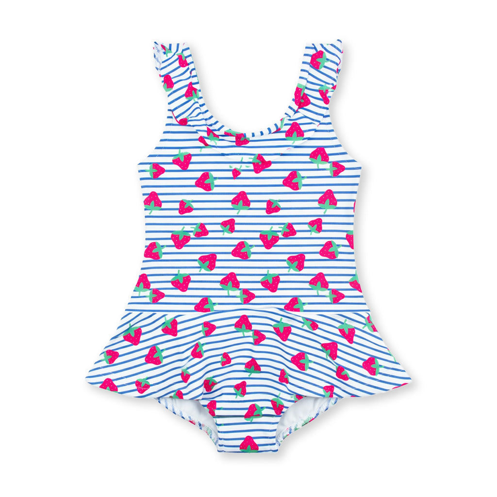 Strawberry Printed Swimsuit