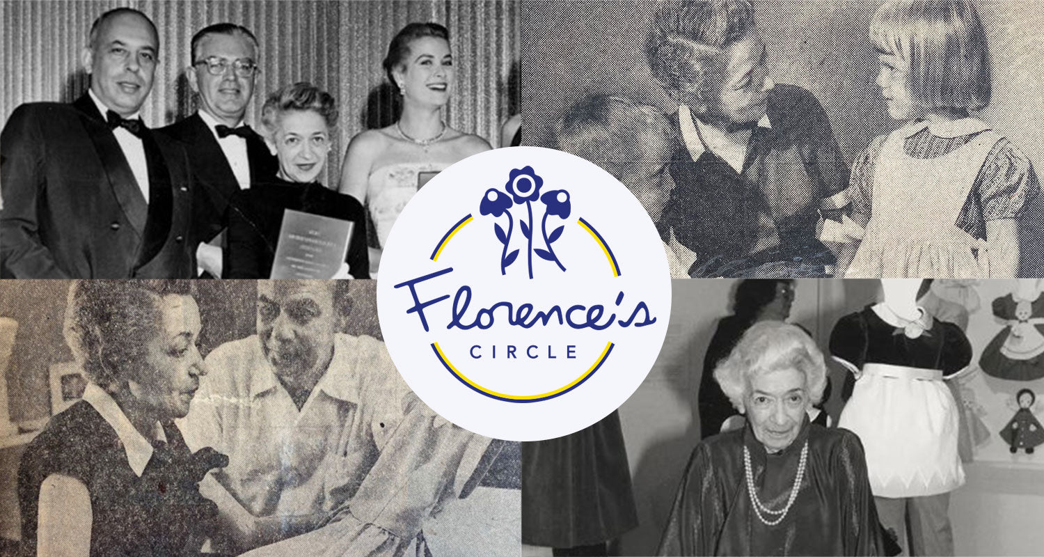collage of images of Florence and the Florence Circle logo