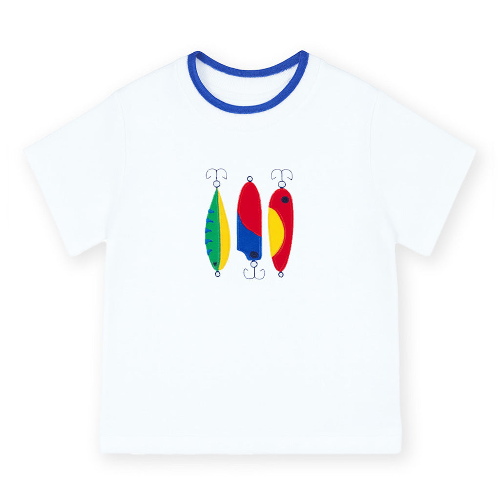 Knit Shirt With Fishing Lures